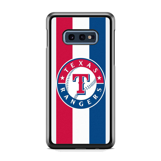 MLB Texas Rangers MLB Stripe Samsung Galaxy S10E Case