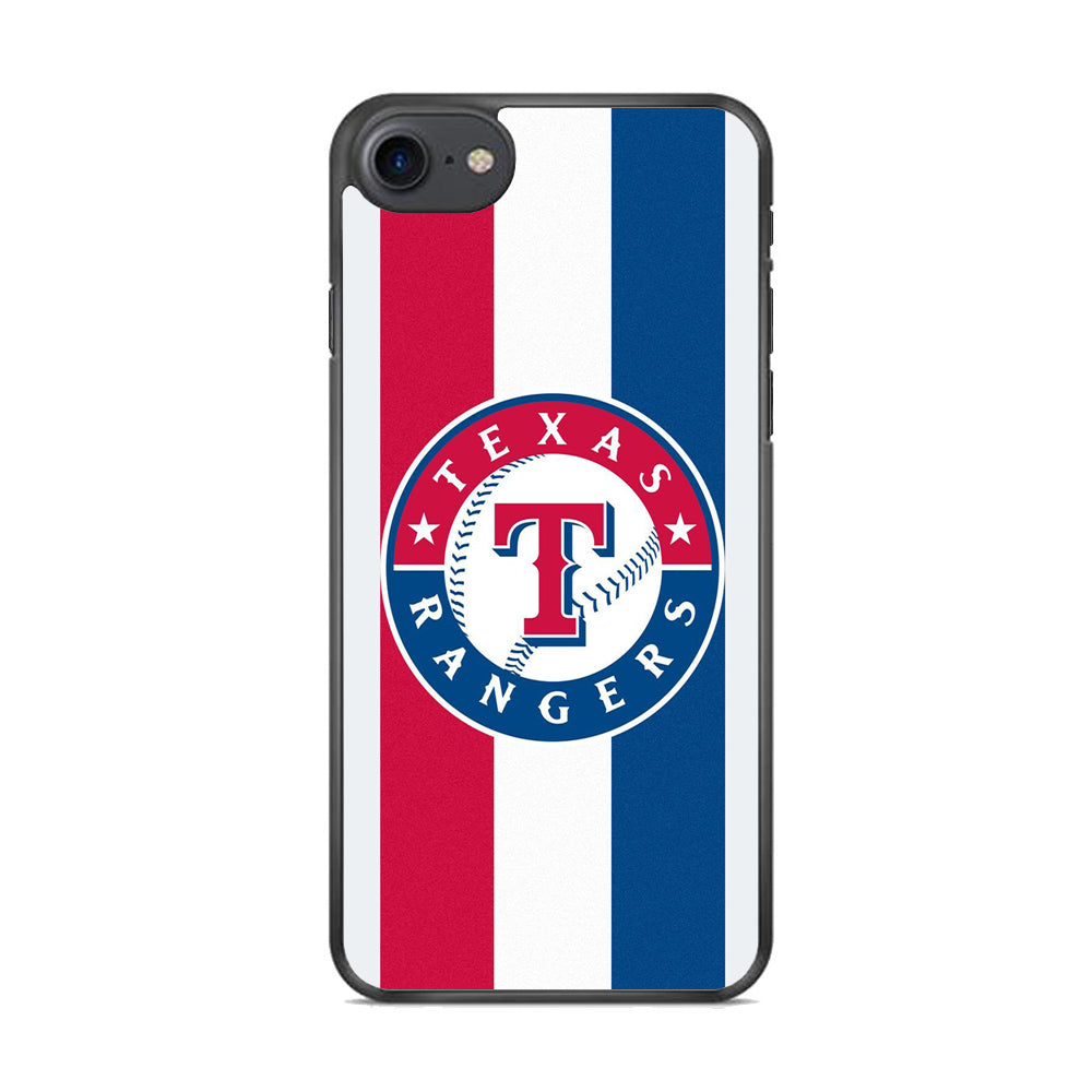 MLB Texas Rangers MLB Stripe iPhone 7 Case