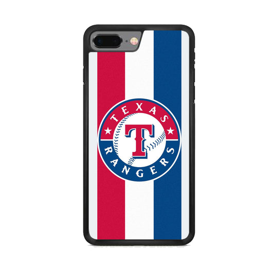 MLB Texas Rangers MLB Stripe iPhone 8 Plus Case