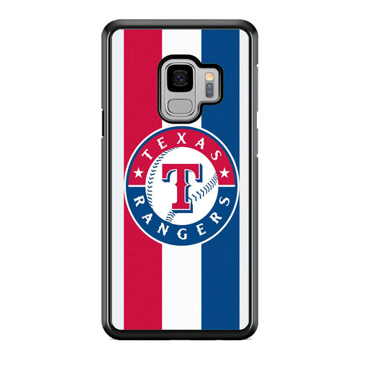MLB Texas Rangers MLB Stripe Samsung Galaxy S9 Case