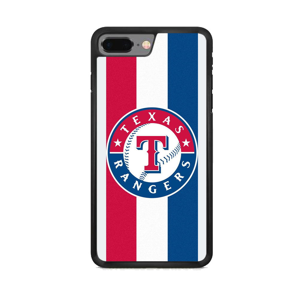 MLB Texas Rangers MLB Stripe iPhone 7 Plus Case