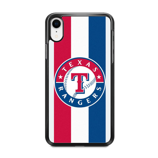 MLB Texas Rangers MLB Stripe iPhone XR Case