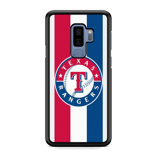 MLB Texas Rangers MLB Stripe Samsung Galaxy S9 Plus Case