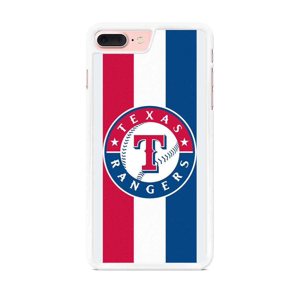 MLB Texas Rangers MLB Stripe iPhone 7 Plus Case