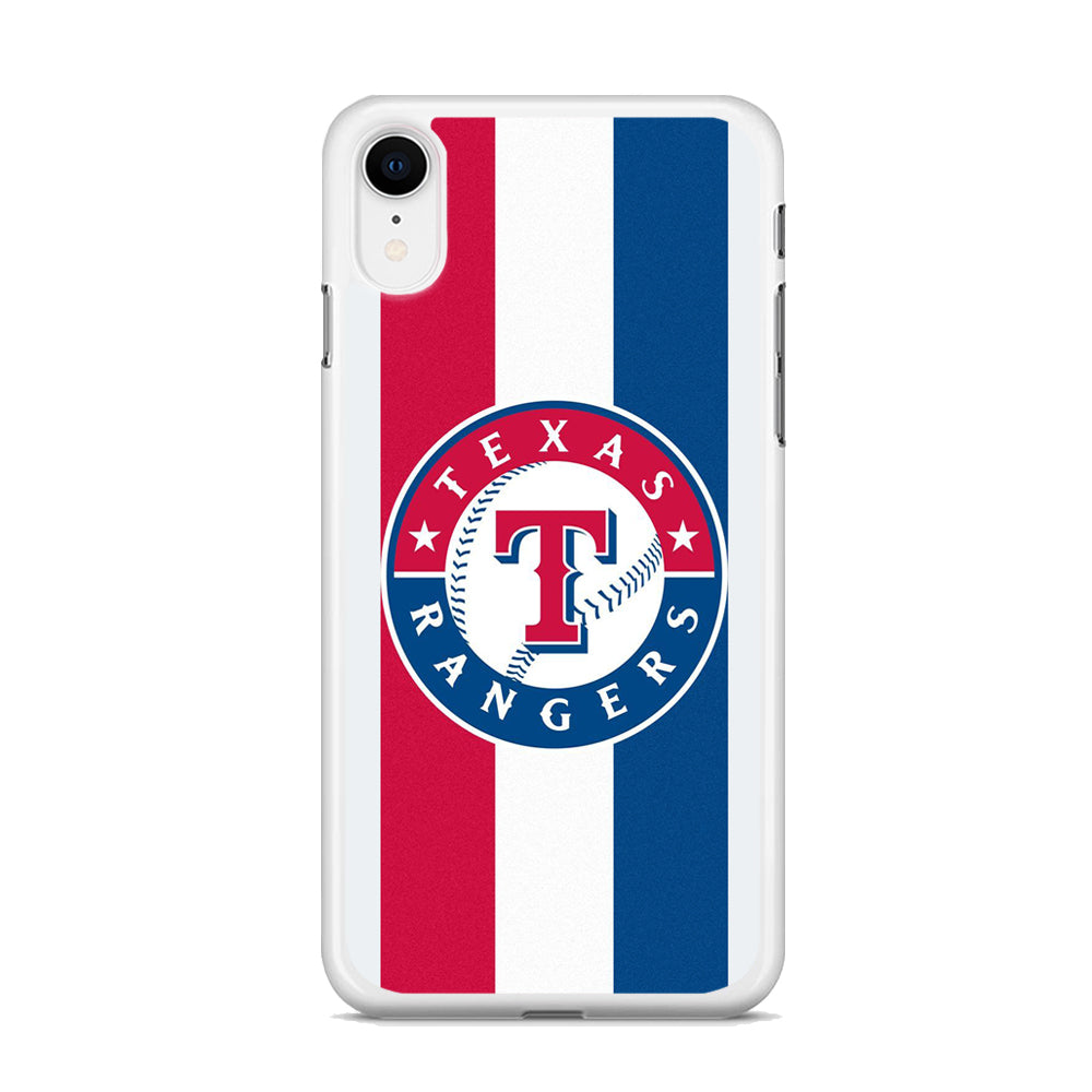 MLB Texas Rangers MLB Stripe iPhone XR Case