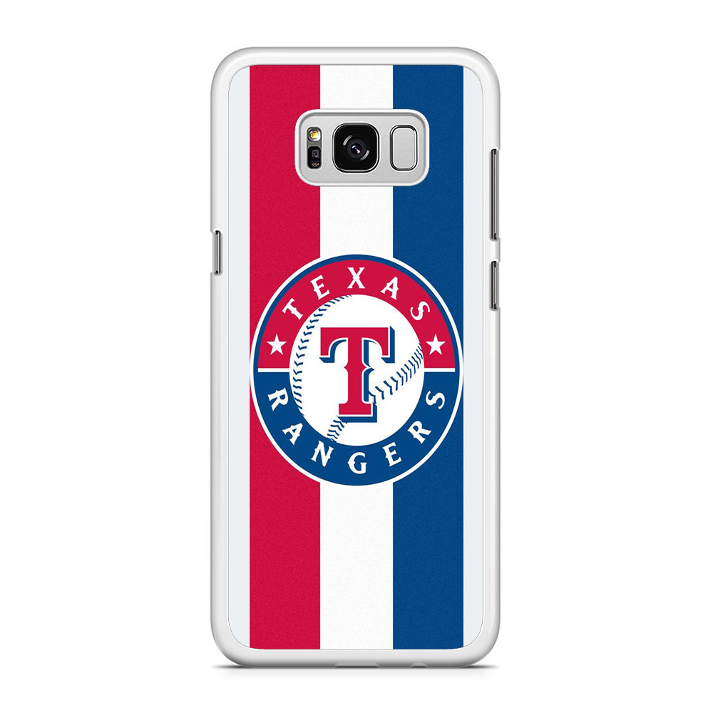 MLB Texas Rangers MLB Stripe Samsung Galaxy S8 Case