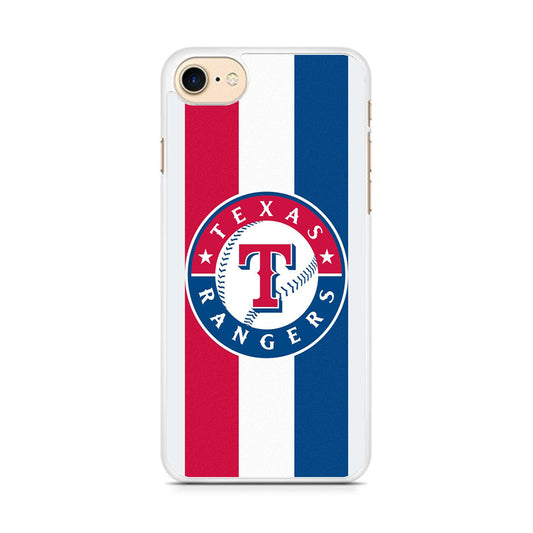 MLB Texas Rangers MLB Stripe iPhone 8 Case
