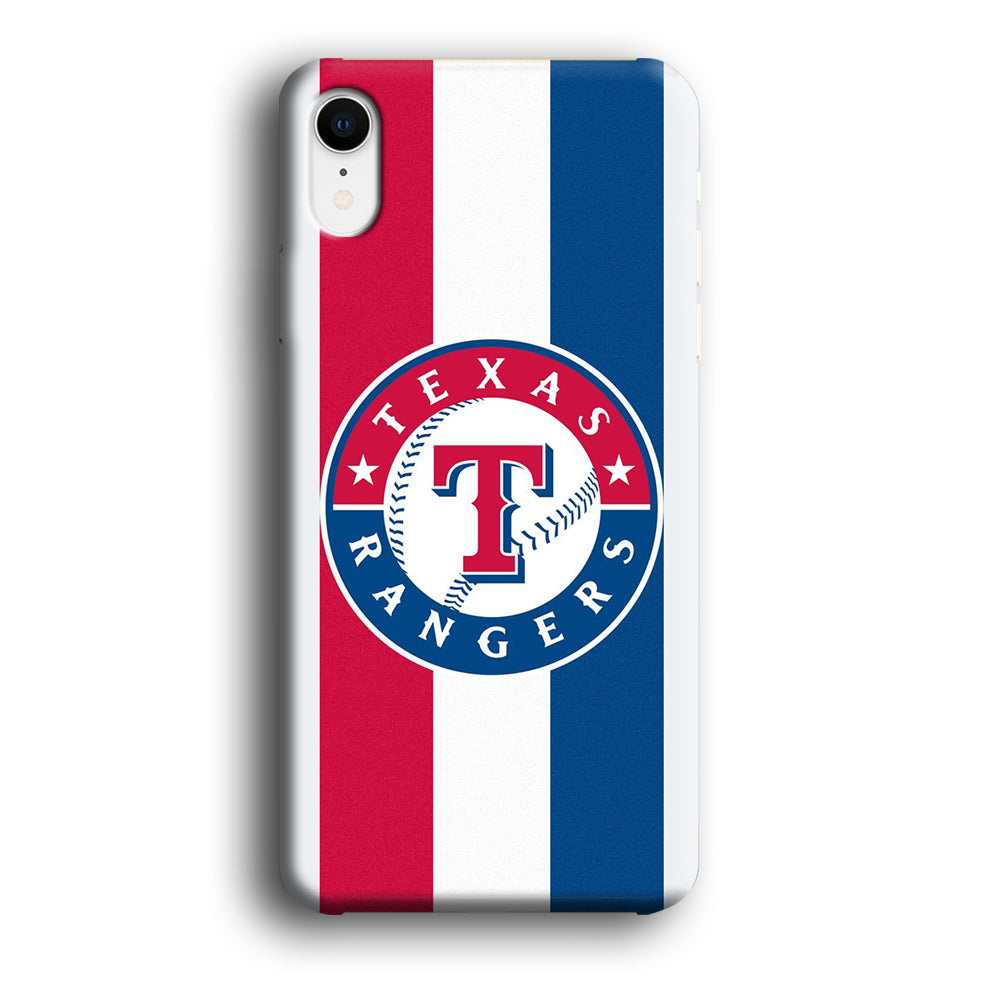 MLB Texas Rangers MLB Stripe iPhone XR Case