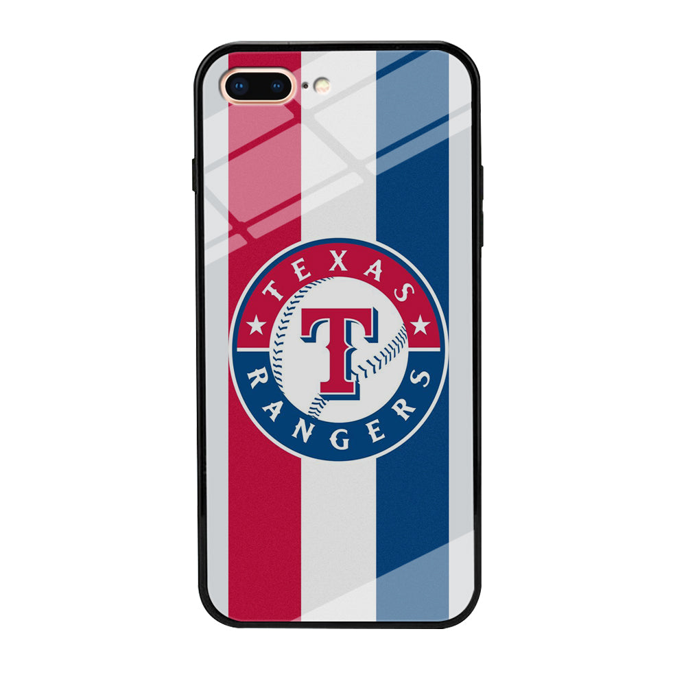 MLB Texas Rangers MLB Stripe iPhone 7 Plus Case
