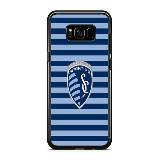 City Sporting Stripe Blue Samsung Galaxy S8 Case