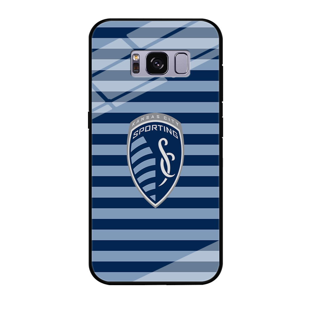 City Sporting Stripe Blue Samsung Galaxy S8 Case
