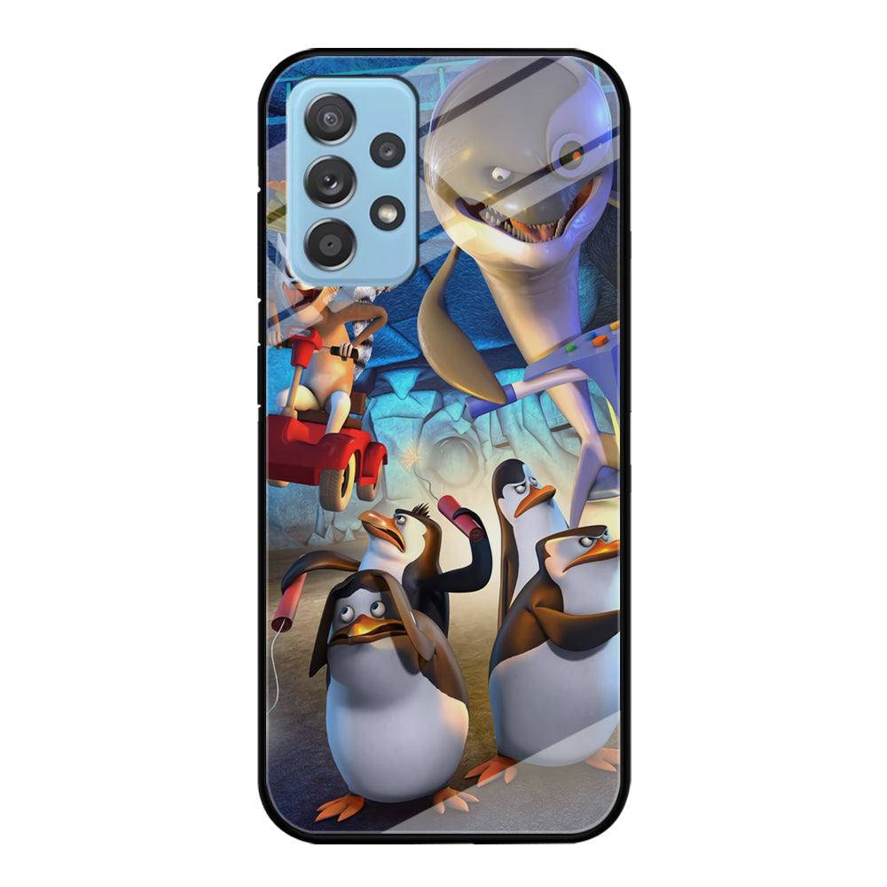 Madagascar Adventure Samsung Galaxy A72 Case Tempered Glass Case