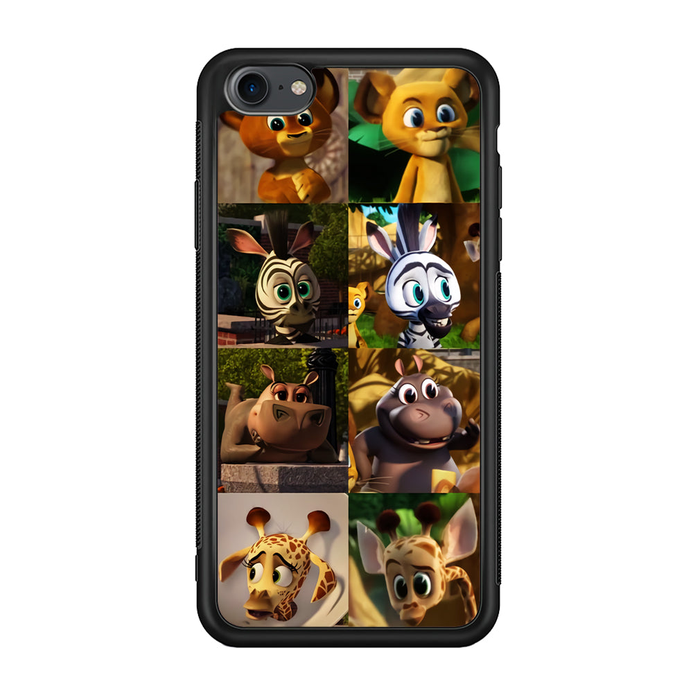 Madagascar Babbies Character iPhone 8 Case