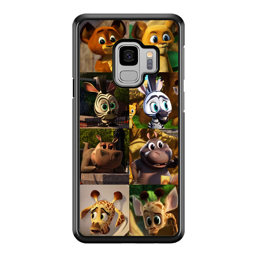 Madagascar Babbies Character Samsung Galaxy S9 Case