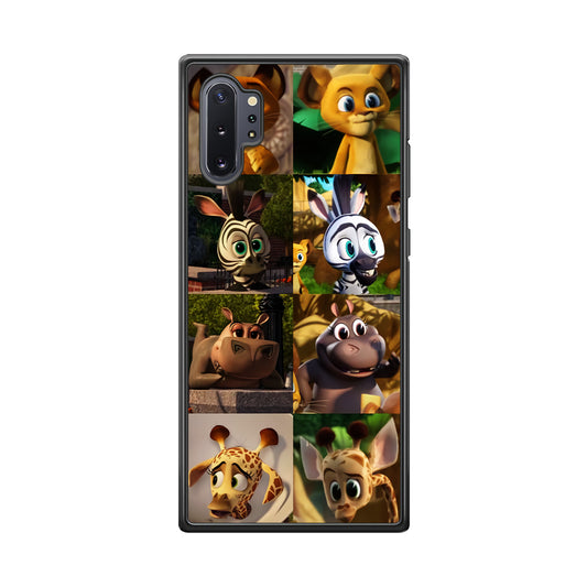 Madagascar Babbies Character Samsung Galaxy Note 10 Plus Case