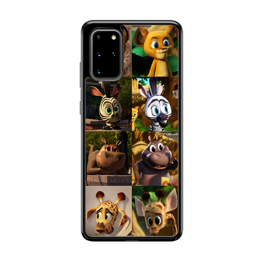 Madagascar Babbies Character Samsung Galaxy S20 Plus Case