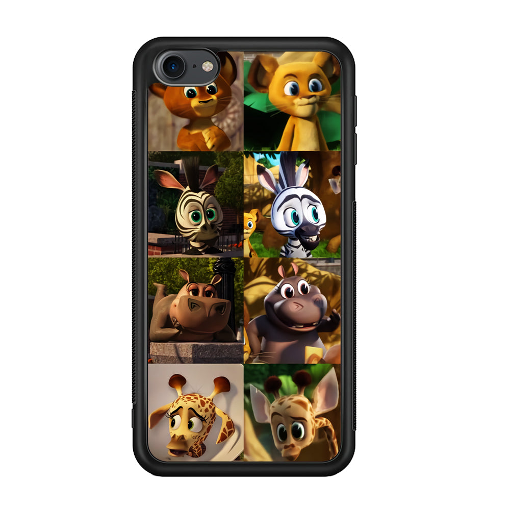 Madagascar Babbies Character iPod Touch 6 Case - Carneyforia