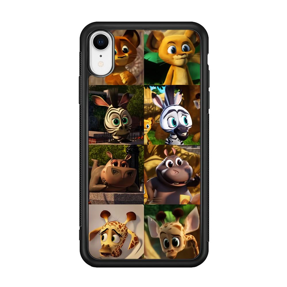 Madagascar Babbies Character iPhone XR Case