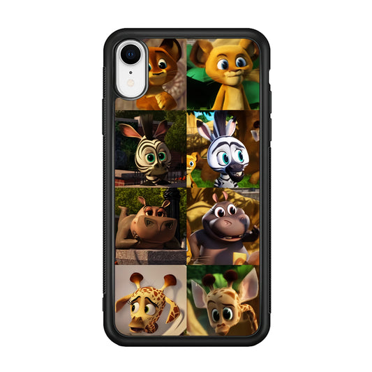 Madagascar Babbies Character iPhone XR Case