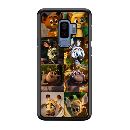 Madagascar Babbies Character Samsung Galaxy S9 Plus Case