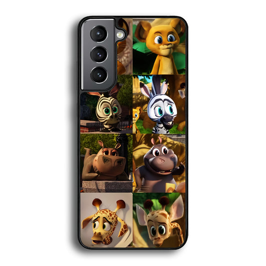 Madagascar Babbies Character Samsung Galaxy S21 Plus Case - Carneyforia