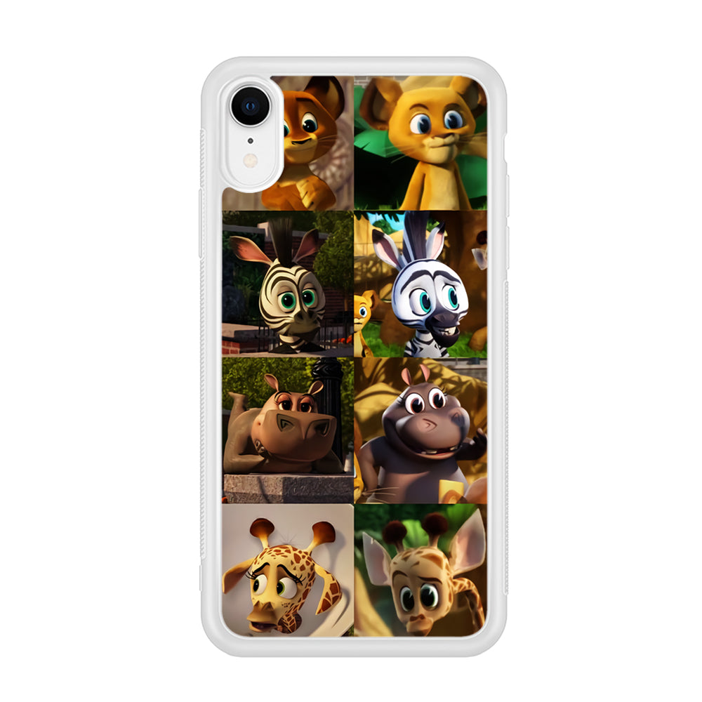 Madagascar Babbies Character iPhone XR Case