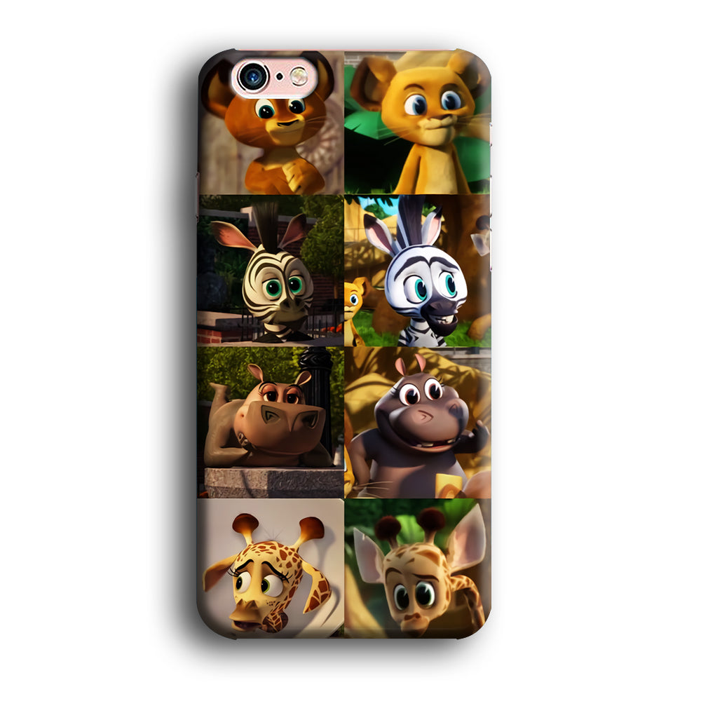 Madagascar Babbies Character iPhone 6 Plus | 6s Plus Case