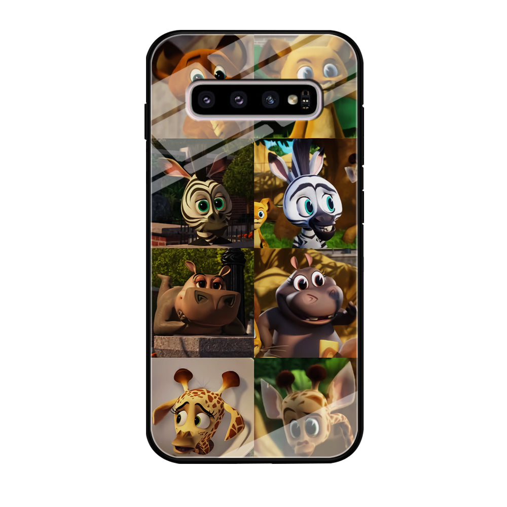 Madagascar Babbies Character Samsung Galaxy S10 Case