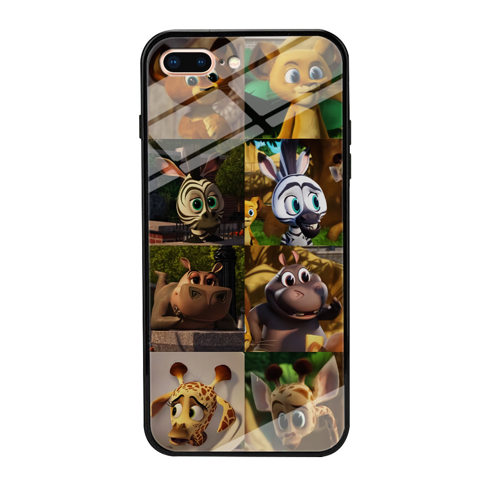 Madagascar Babbies Character iPhone 8 Plus Case