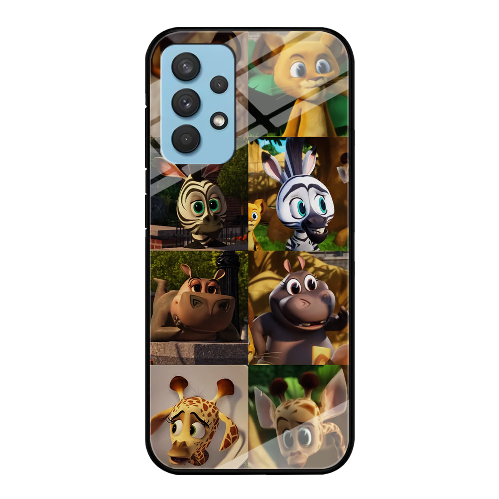 Madagascar Babbies Character Samsung Galaxy A32 Case