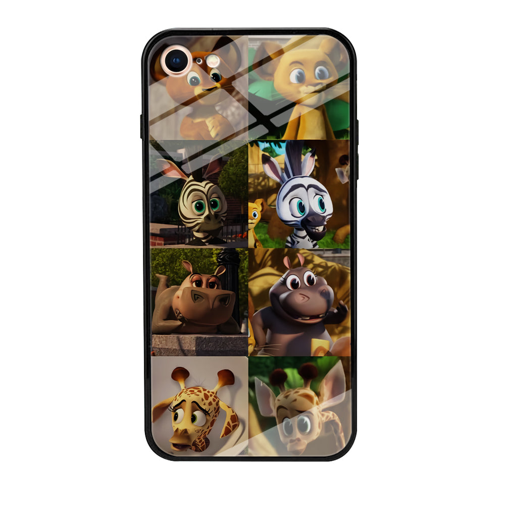 Madagascar Babbies Character iPhone 8 Case