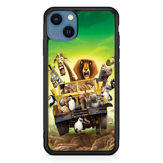 Madagascar Hooliday Moment iPhone 13 Case