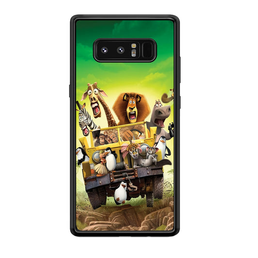 Madagascar Hooliday Moment Samsung Galaxy Note 8 Case