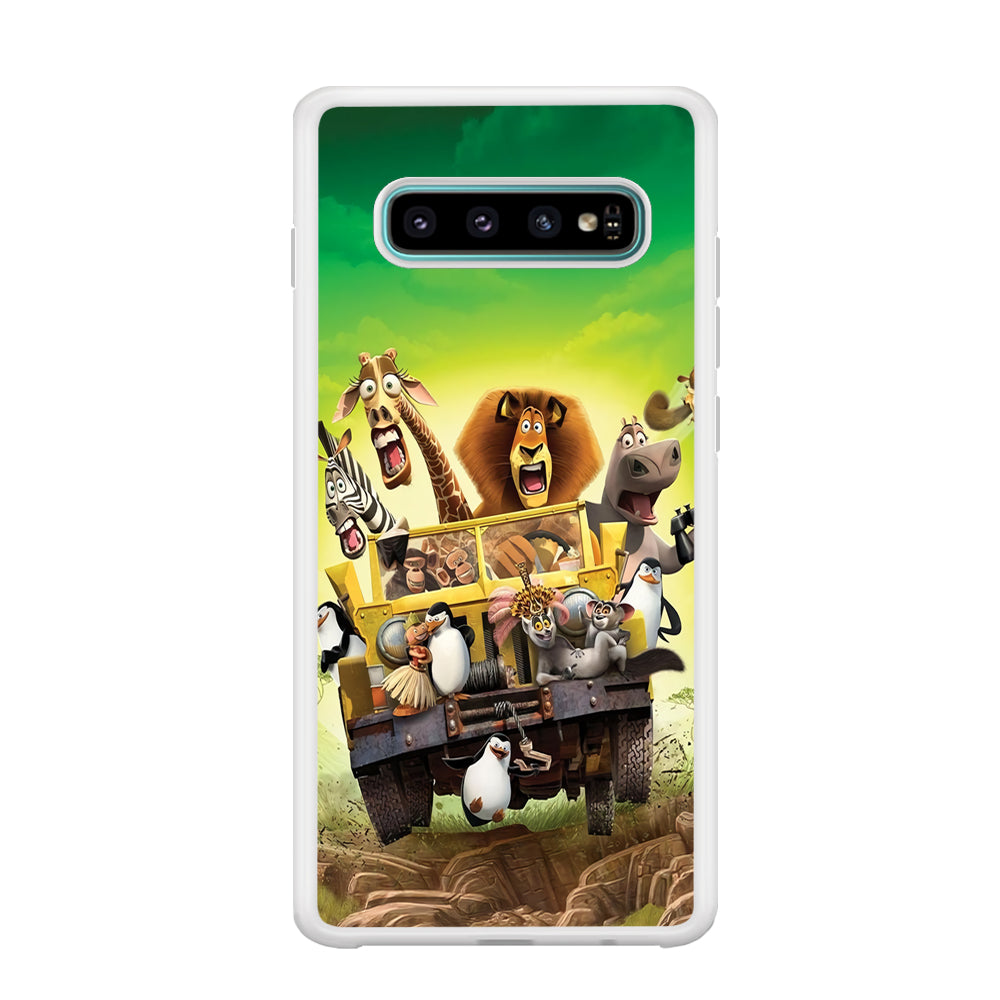 Madagascar Hooliday Moment Samsung Galaxy S10 Case