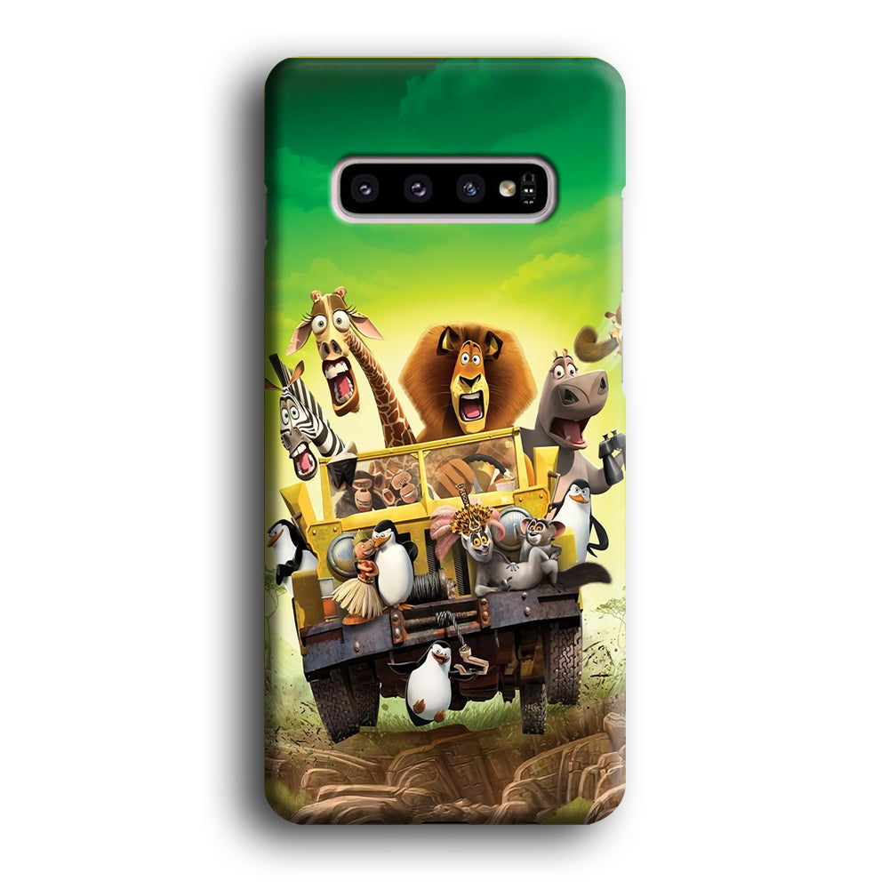 Madagascar Hooliday Moment Samsung Galaxy S10 Case