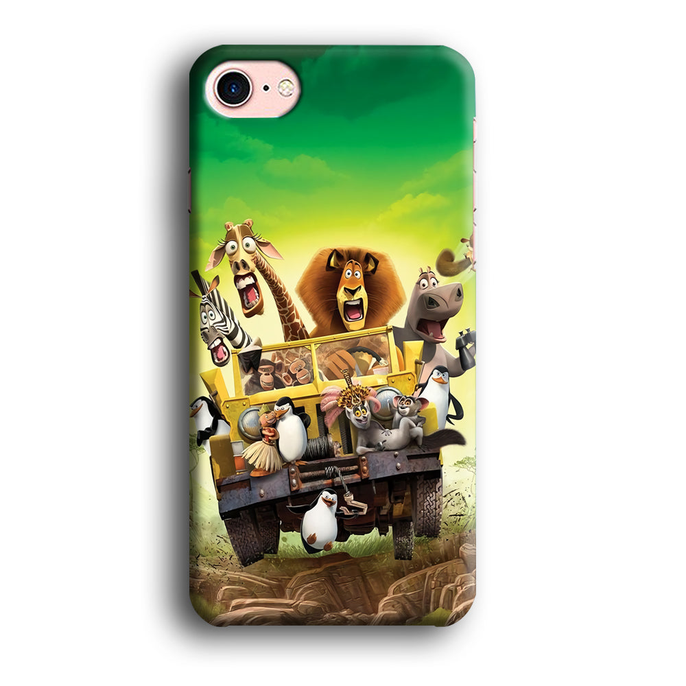 Madagascar Hooliday Moment iPhone 8 Case