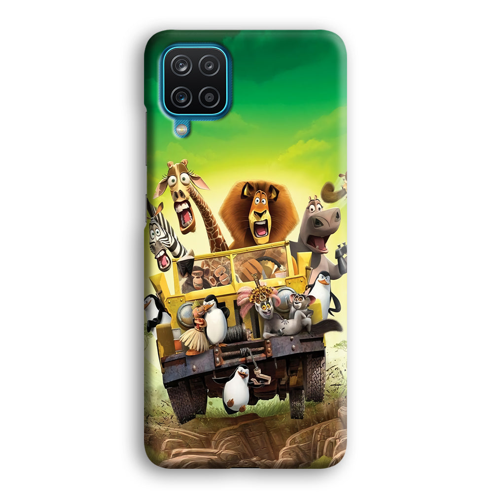 Madagascar Hooliday Moment Samsung Galaxy A12 Case