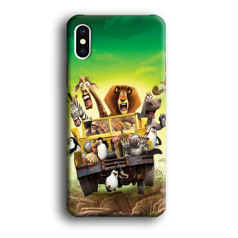 Madagascar Hooliday Moment iPhone XS MAX Case