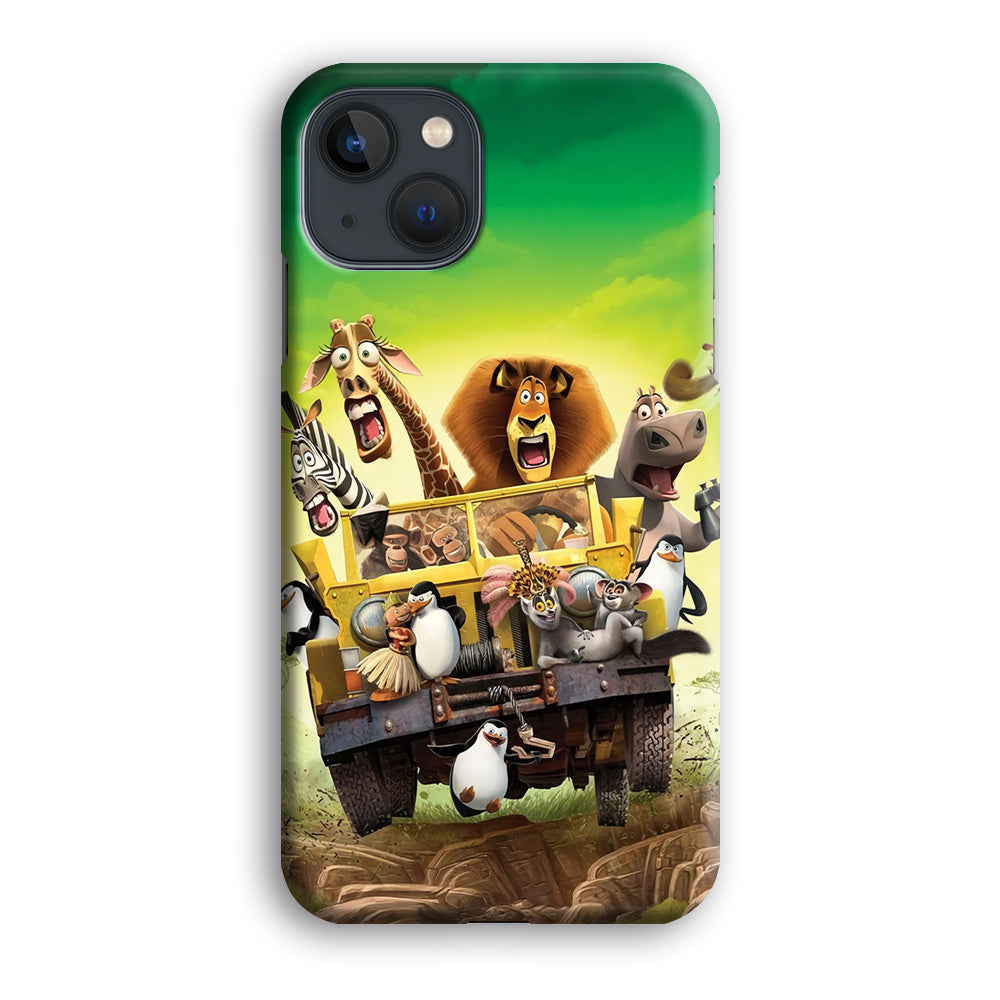 Madagascar Hooliday Moment iPhone 13 Case