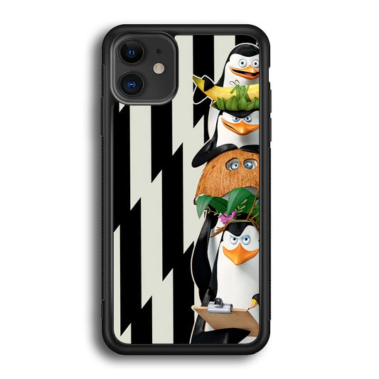 Madagascar Penguin Team iPhone 12 Case