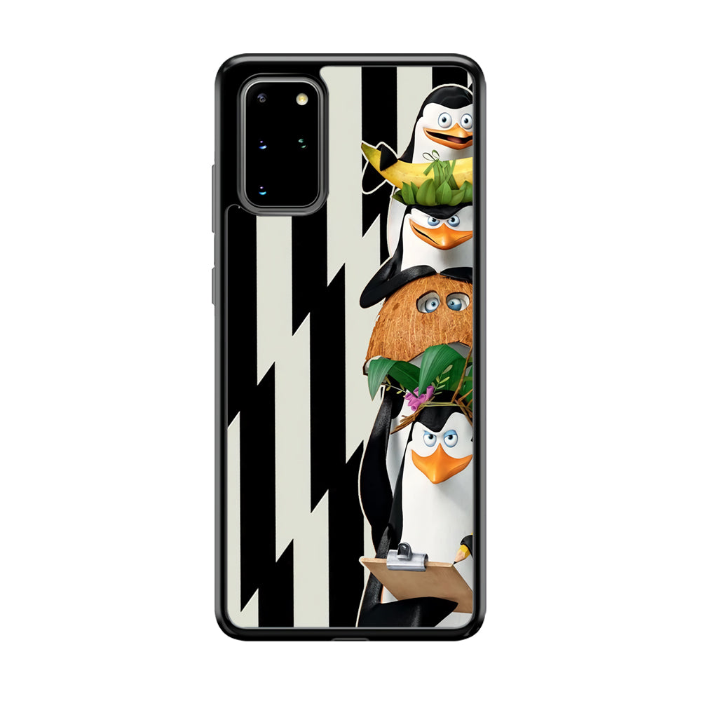 Madagascar Penguin Team Samsung Galaxy S20 Plus Case
