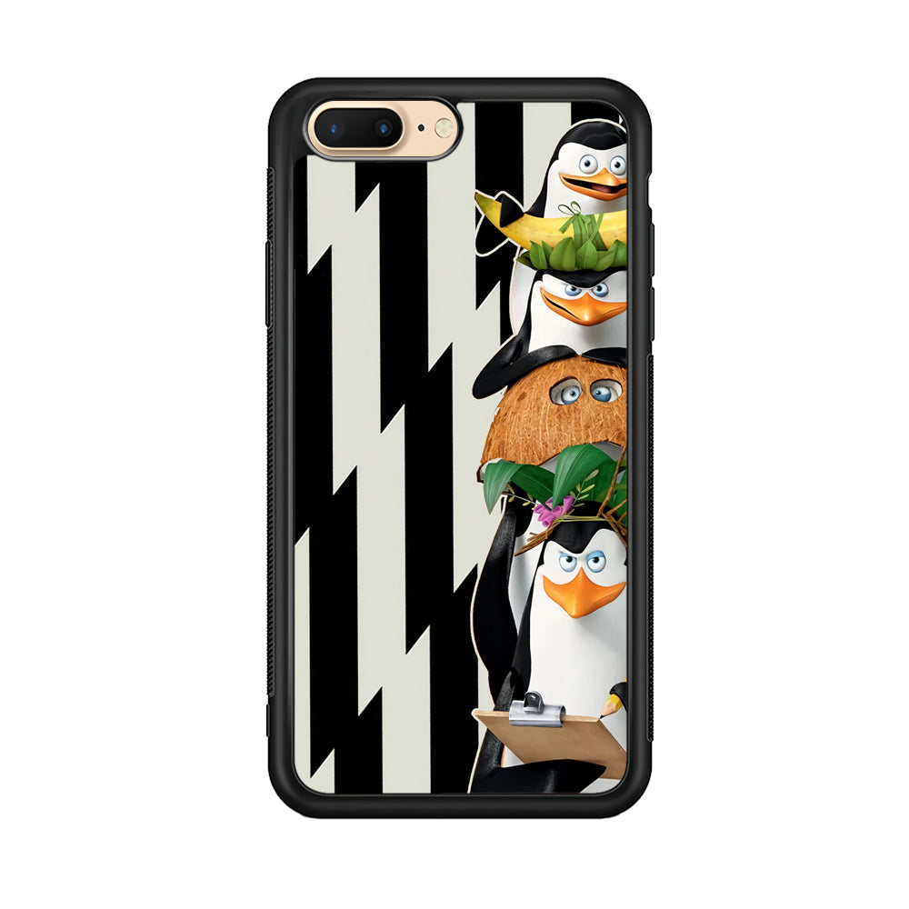 Madagascar Penguin Team iPhone 8 Plus Case