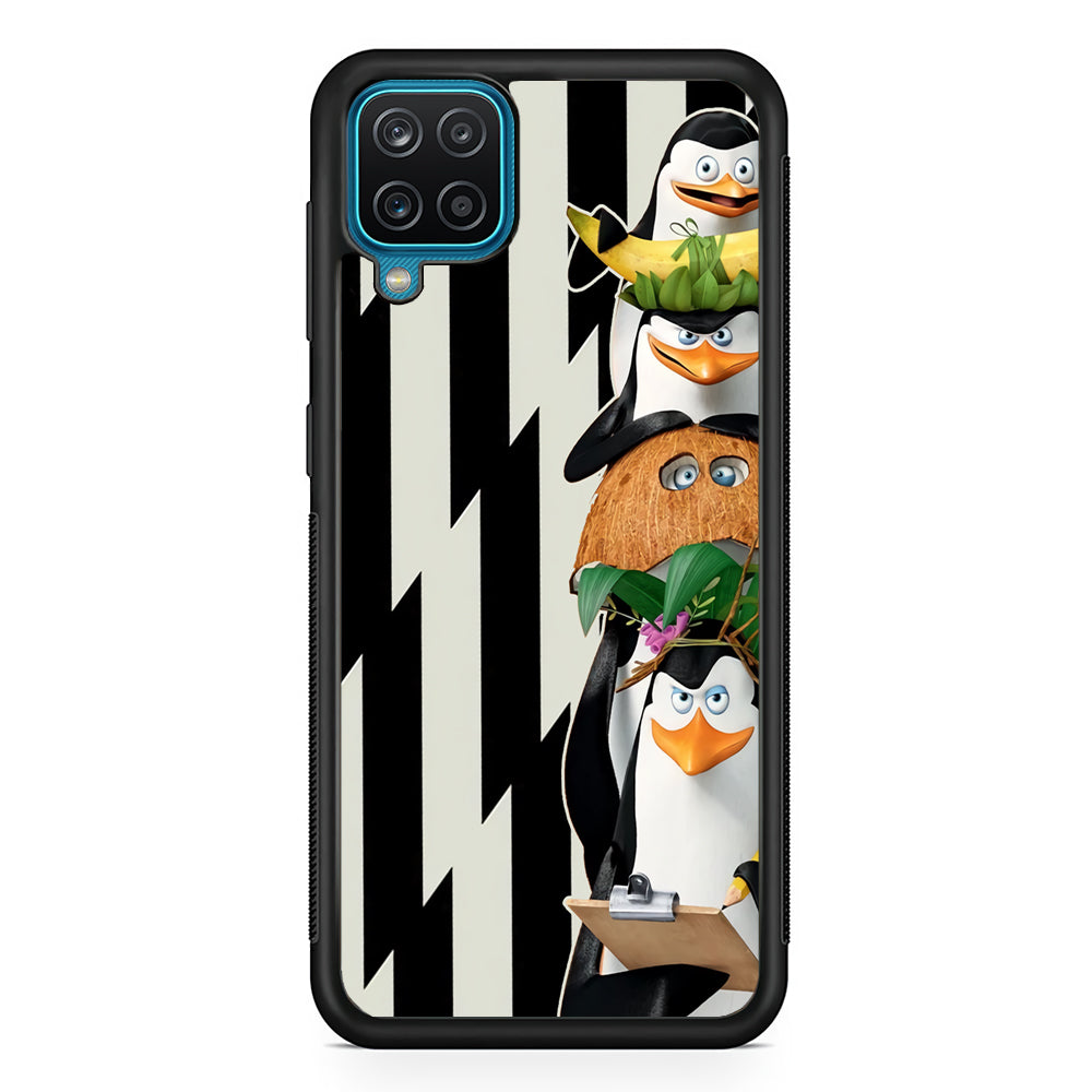 Madagascar Penguin Team Samsung Galaxy A12 Case