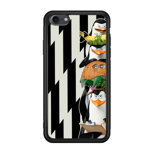 Madagascar Penguin Team iPhone 8 Case