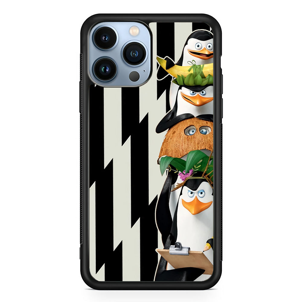 Madagascar Penguin Team iPhone 13 Pro Max Case