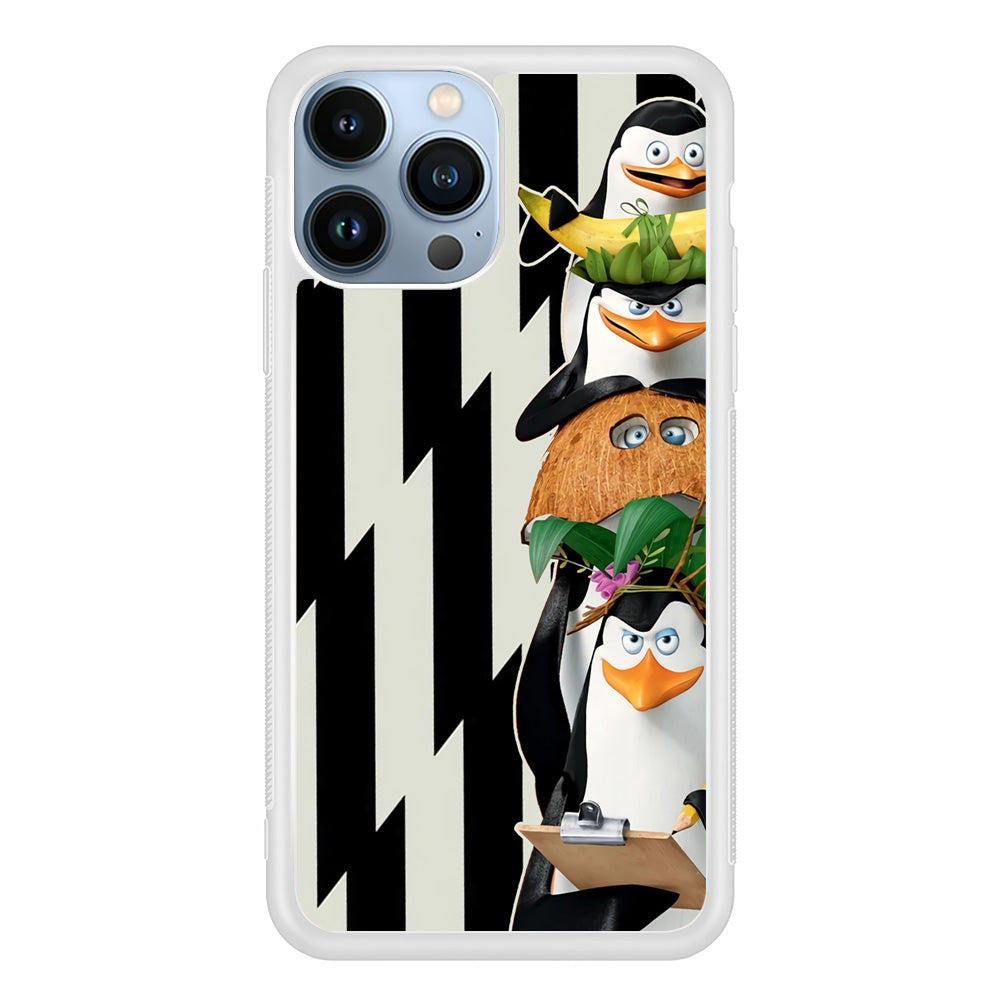 Madagascar Penguin Team iPhone 13 Pro Max Case