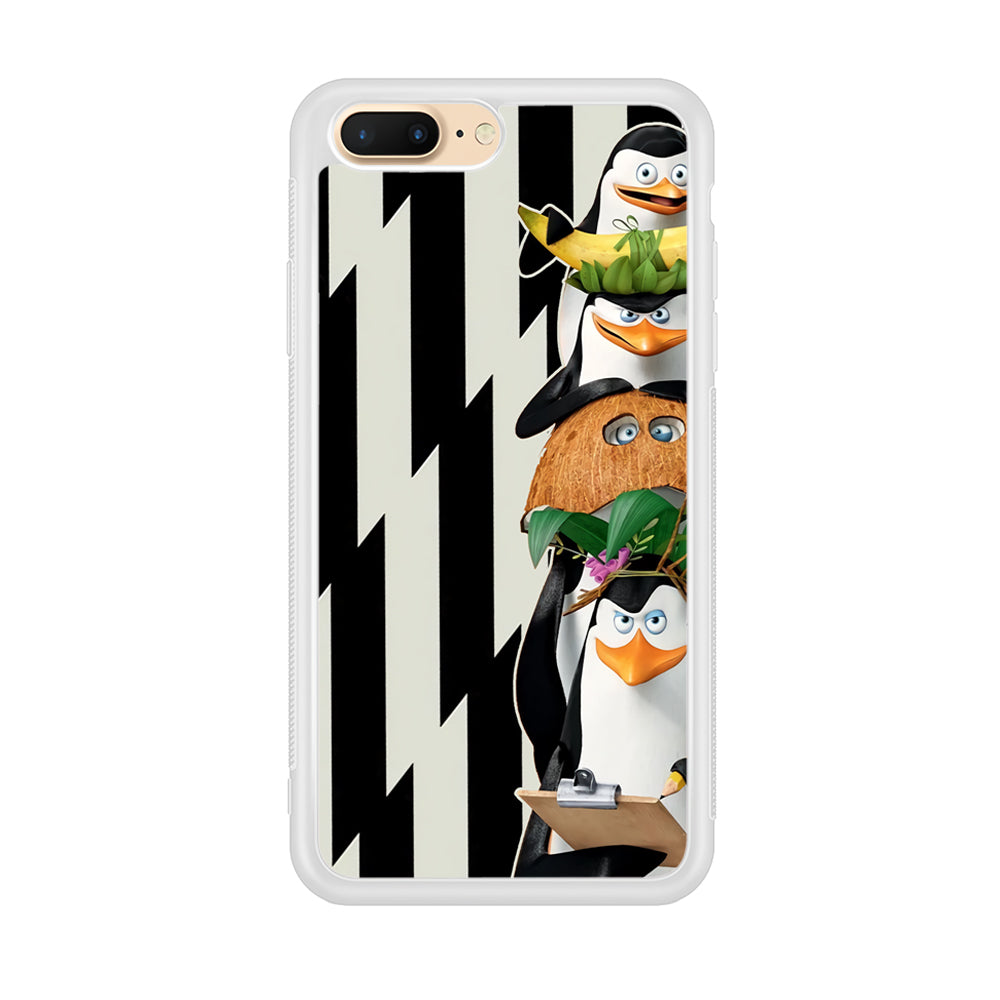 Madagascar Penguin Team iPhone 8 Plus Case