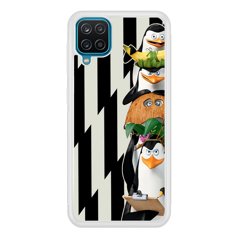 Madagascar Penguin Team Samsung Galaxy A12 Case