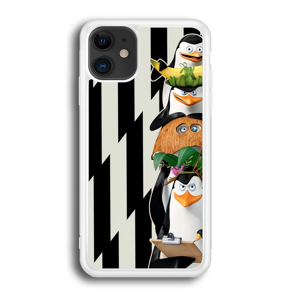 Madagascar Penguin Team iPhone 12 Case