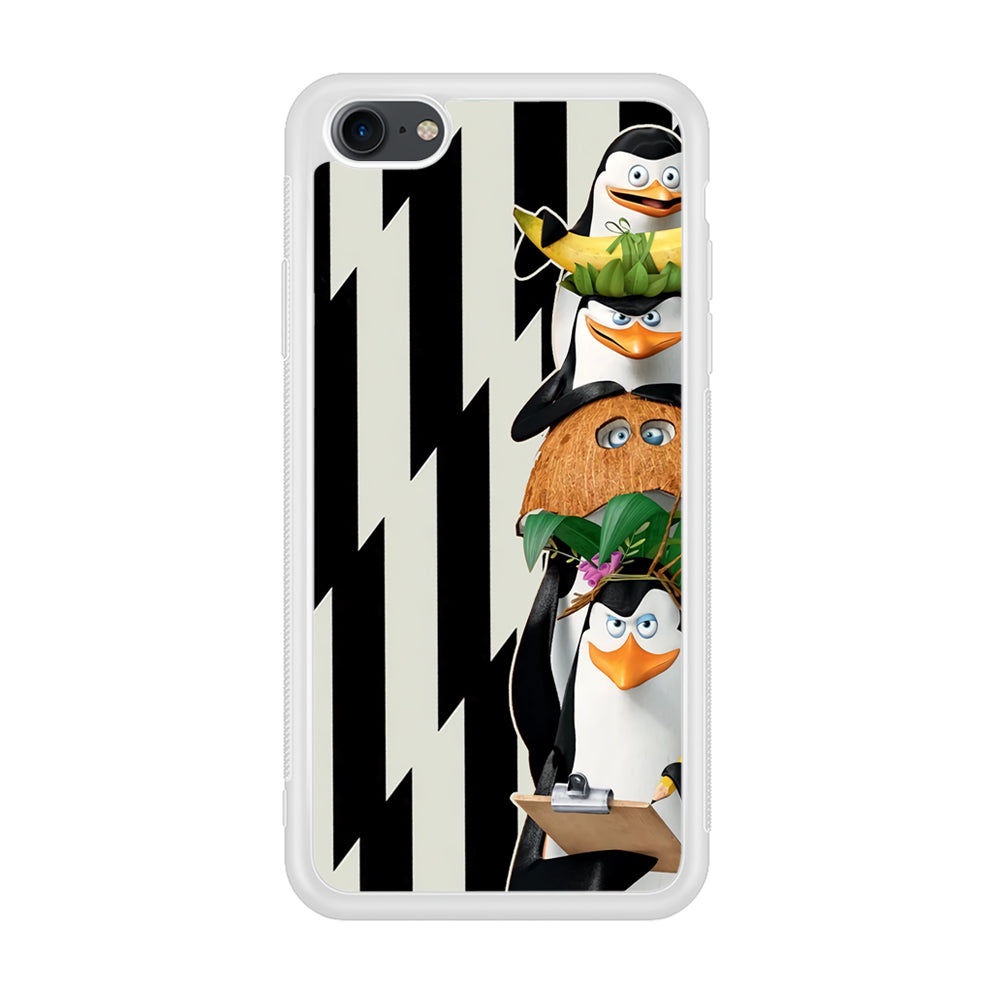 Madagascar Penguin Team iPhone 8 Case